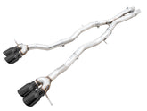 AWE Track Edition Catback Exhaust for BMW G8X M3/M4 - Diamond Black Tips - Primary